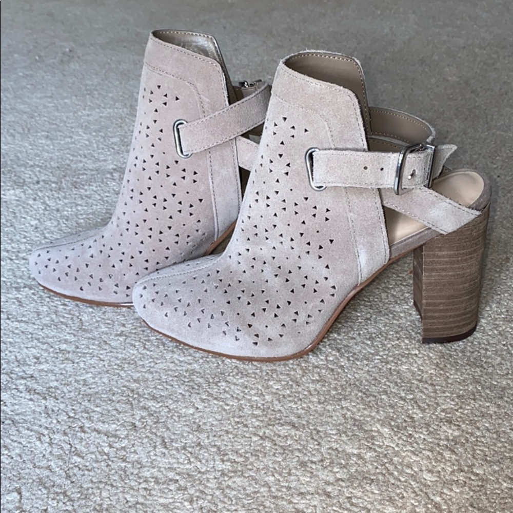 Taupe Booties- Crown & Ivy